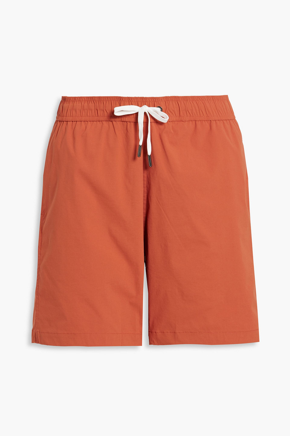 Shop Onia Charles Mid-length Swim Shorts In Orange