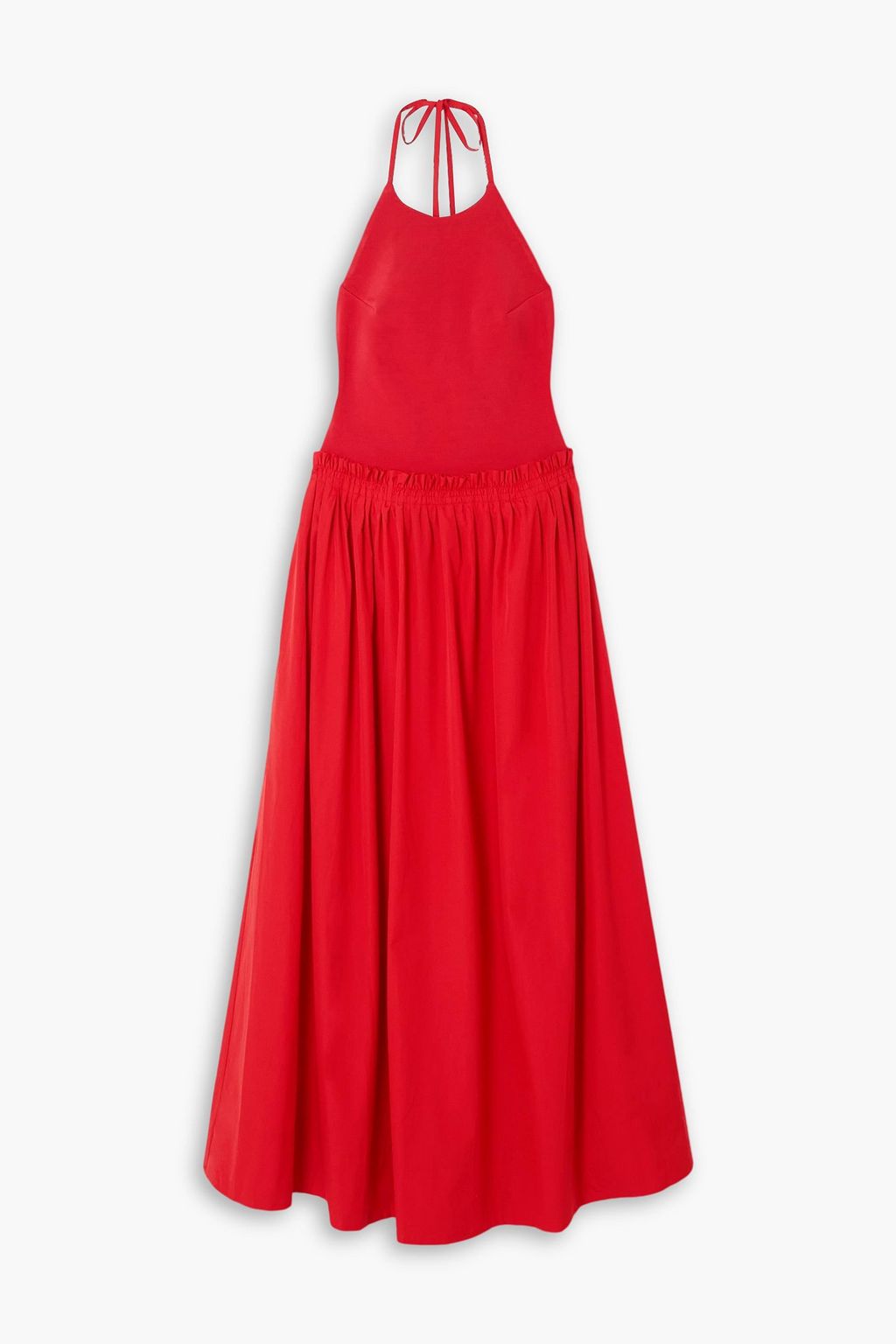 Cotton stretch hotsell maxi dress