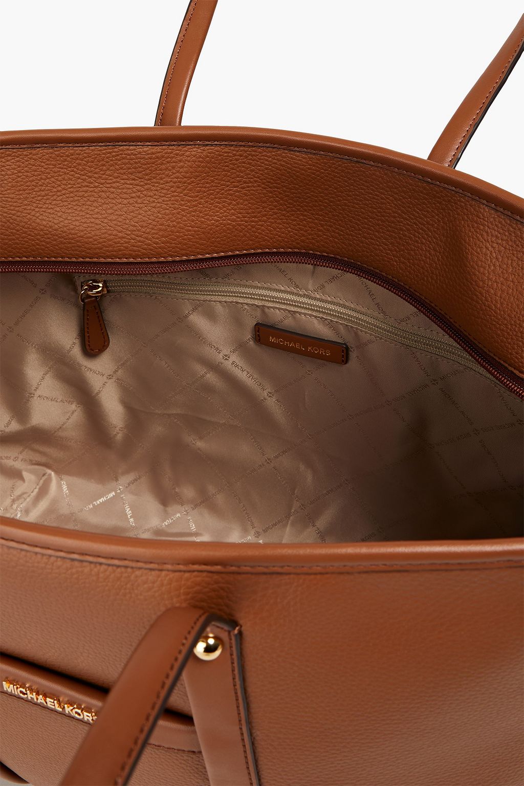 MICHAEL MICHAEL KORS Faux pebbled-leather tote