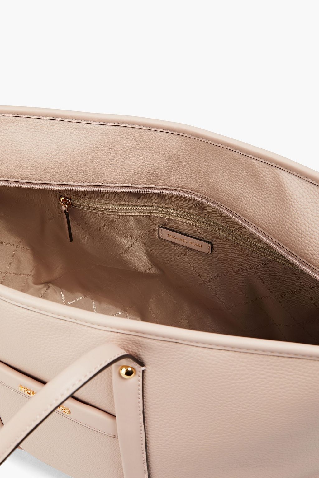 MICHAEL MICHAEL KORS Faux pebbled-leather tote