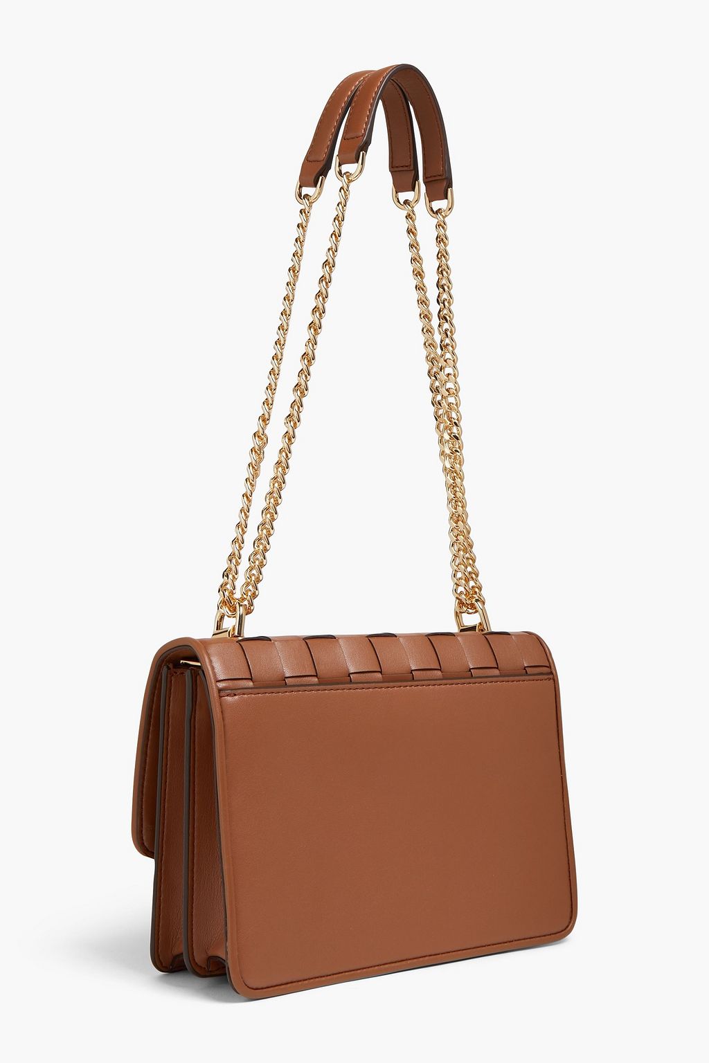 MICHAEL MICHAEL KORS フェイクレザー&織地 ショルダーバッグ