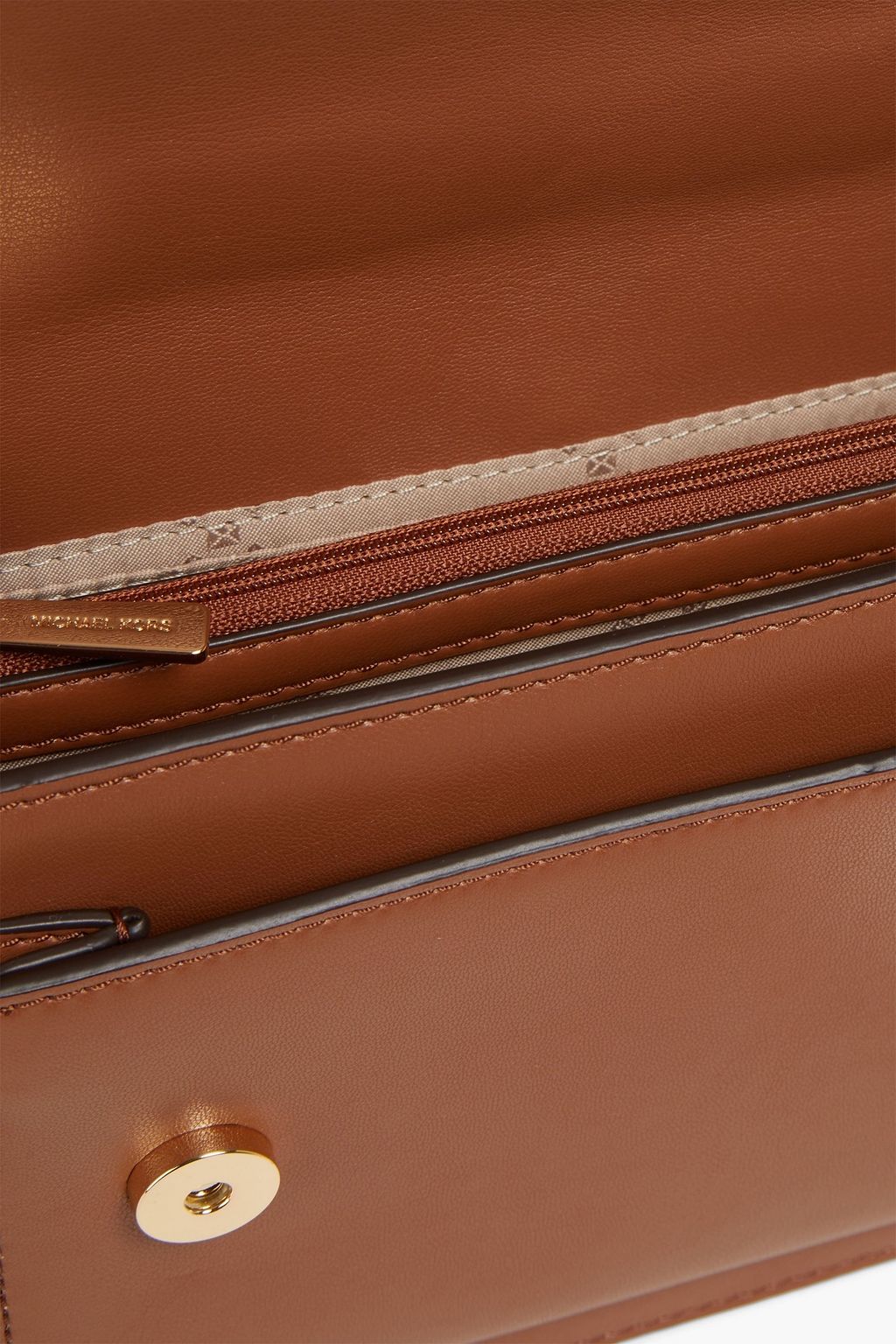 MICHAEL MICHAEL KORS フェイクレザー&織地 ショルダーバッグ