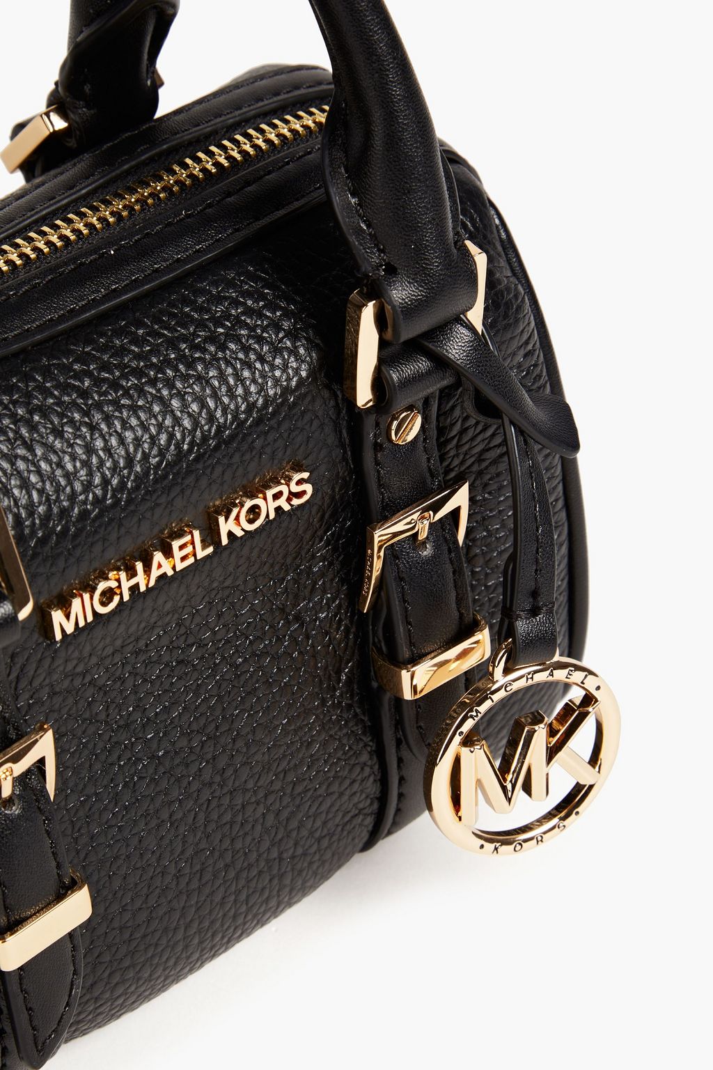 MICHAEL MICHAEL KORS Texturedleather shoulder bag THE