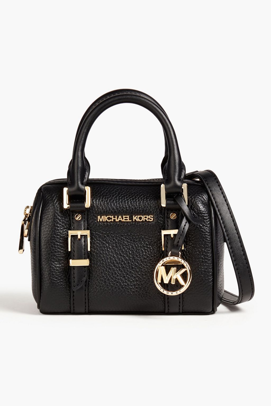 MICHAEL MICHAEL KORS Textured-leather shoulder bag | Sale up to 70% off ...