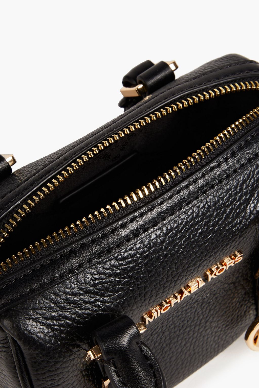 MICHAEL MICHAEL KORS Texturedleather shoulder bag THE