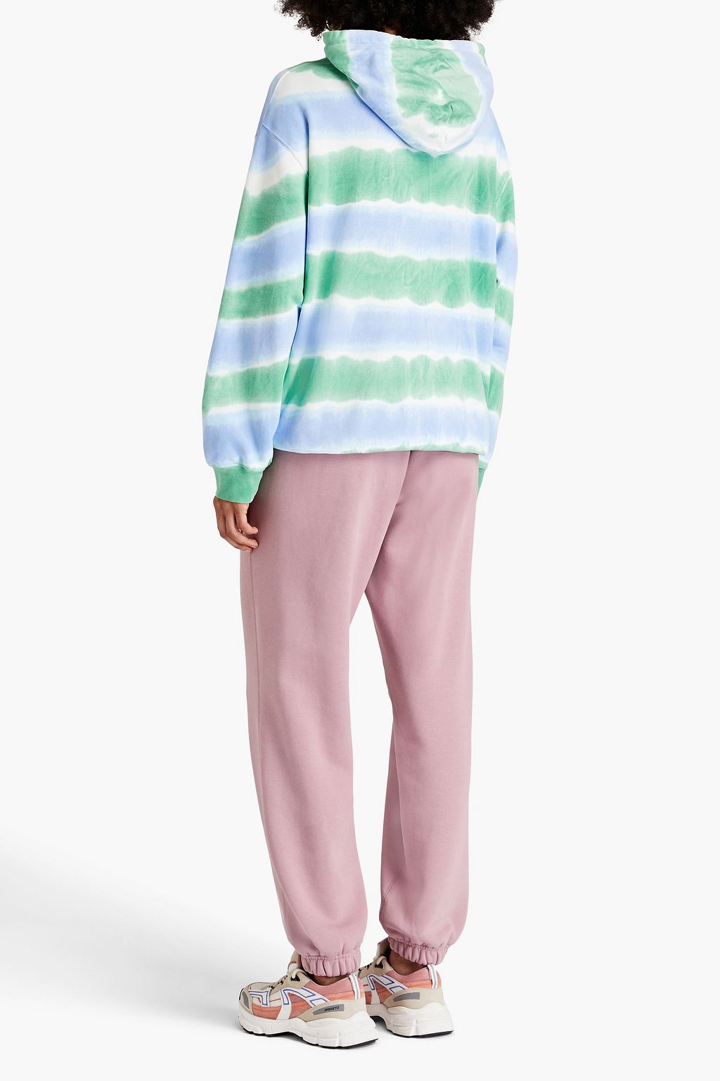 MSGM フレンチコットンテリー フーディ プリント入り