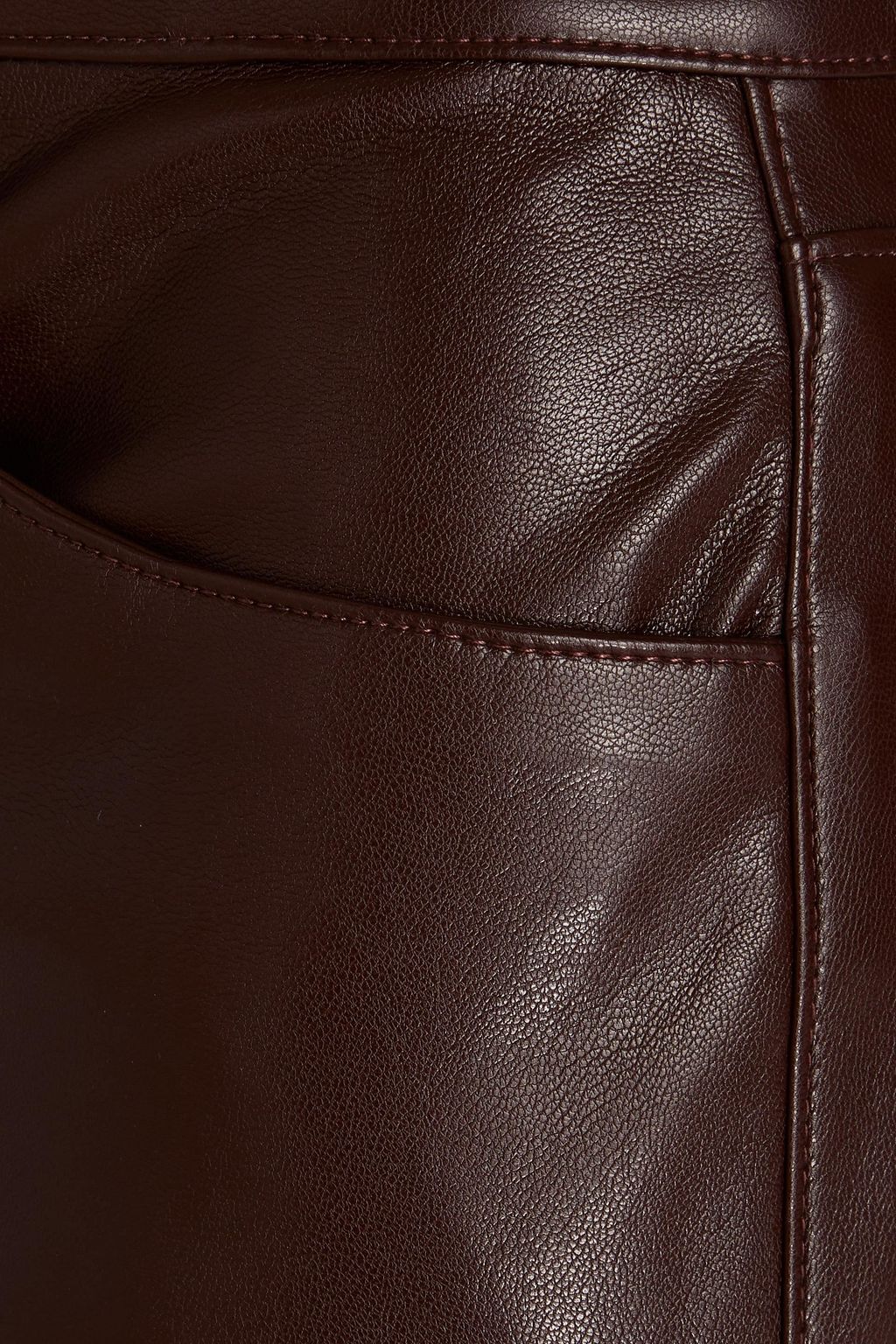 ENZA COSTA Faux leather wide-leg pants