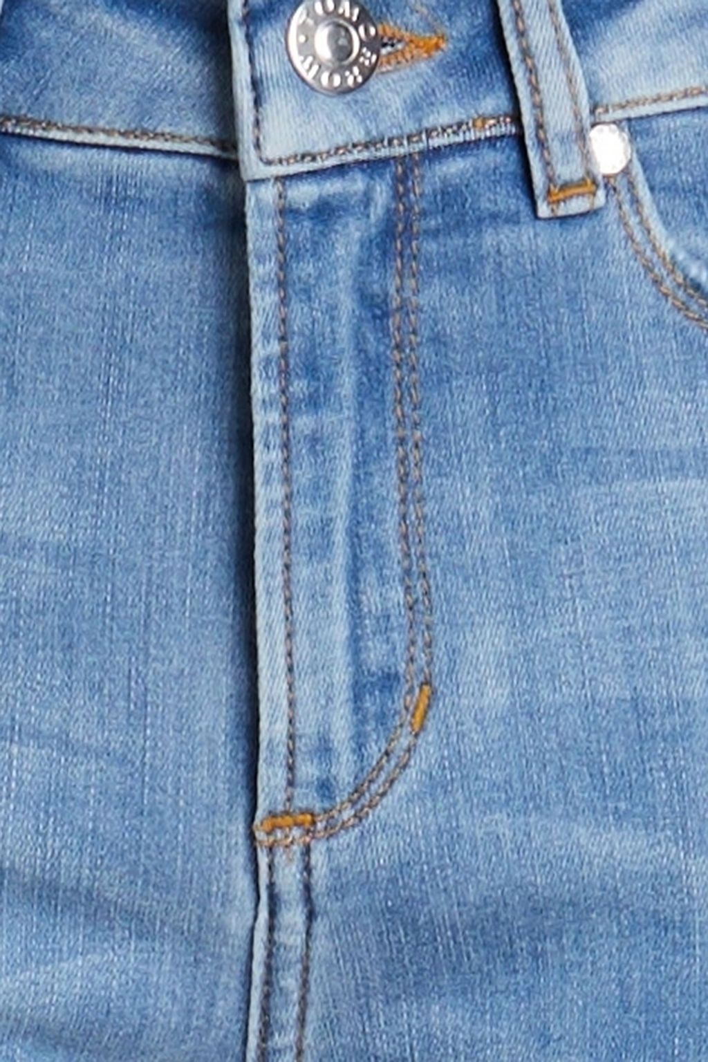 TOMORROW DENIM 페이디드 하이라이즈 킥 플레어 진