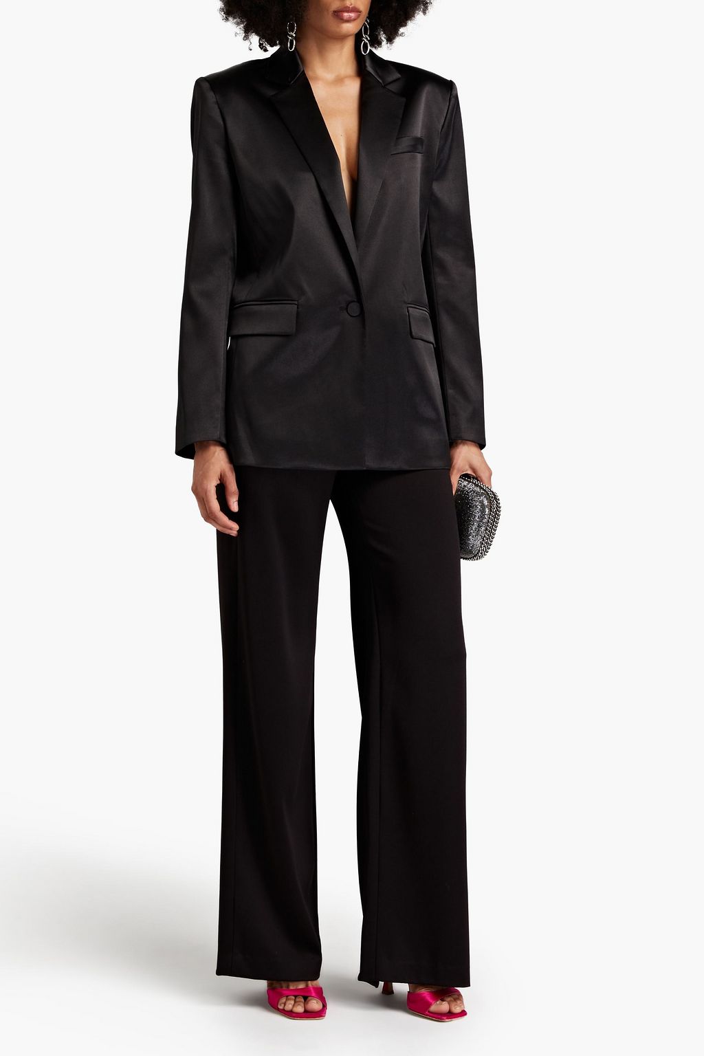 FRAME Satin blazer