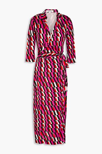 DIANE VON FURSTENBERG Pippa ruffled printed chiffon mini dress