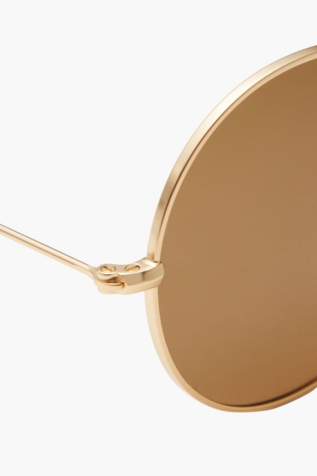 BY MALENE BIRGER Liyane round-frame gold-tone sunglasses