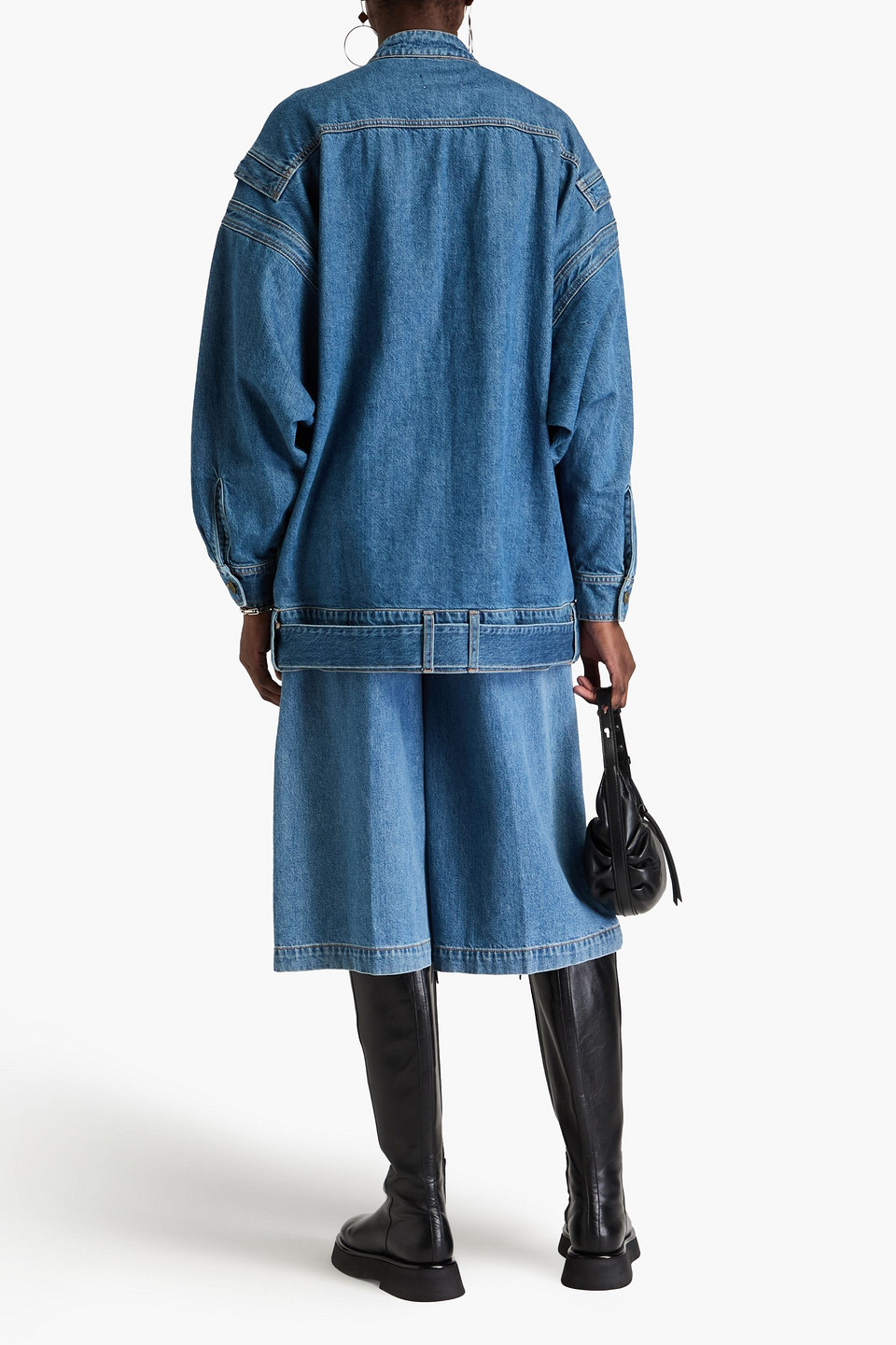 Frame The Mc Denim Jacket In Mid Denim