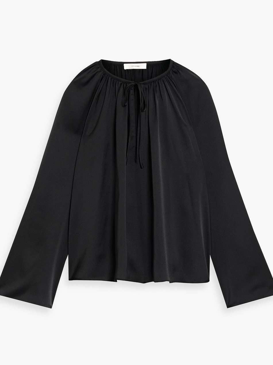satin blouse