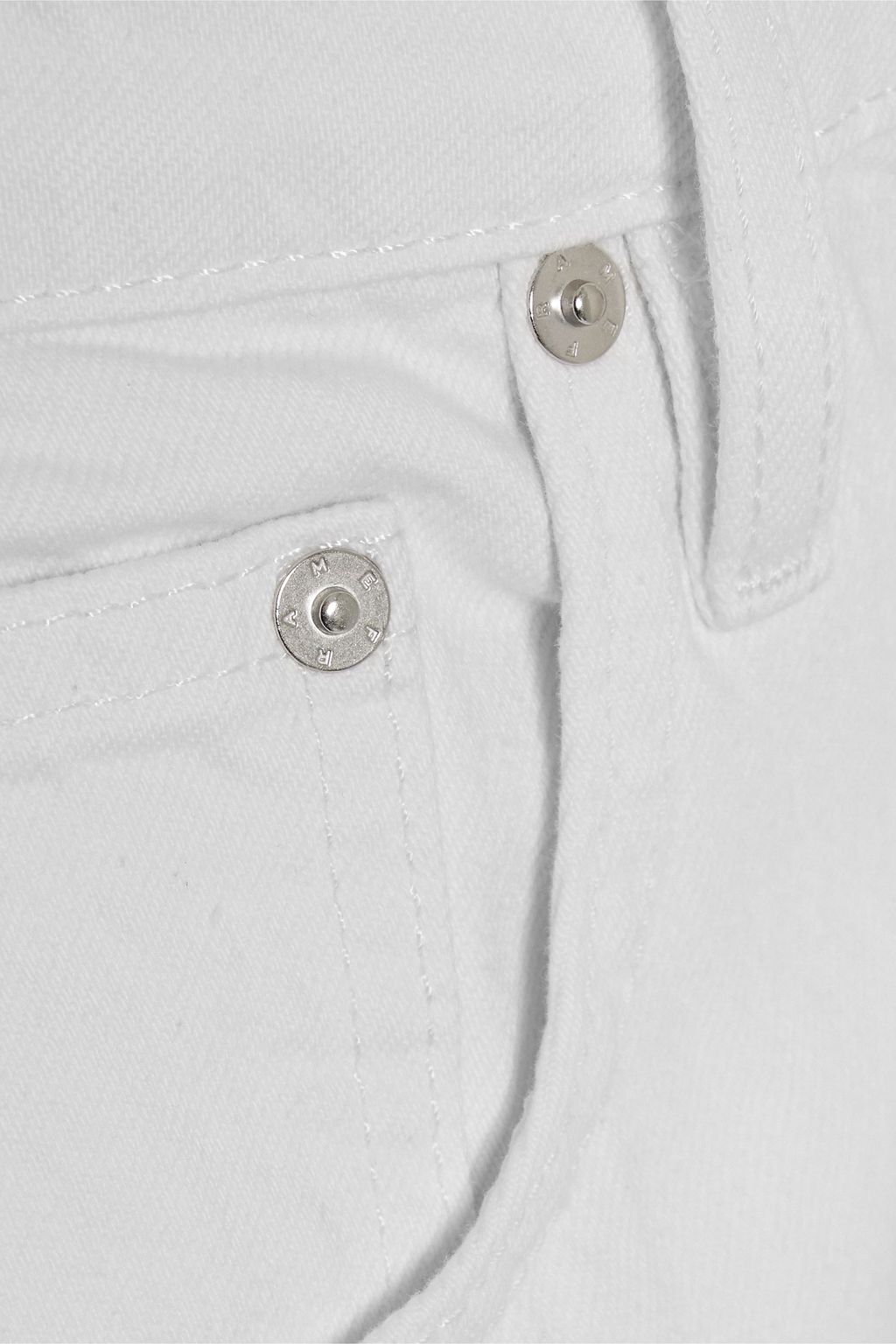 FRAME High-rise barrel-leg jeans
