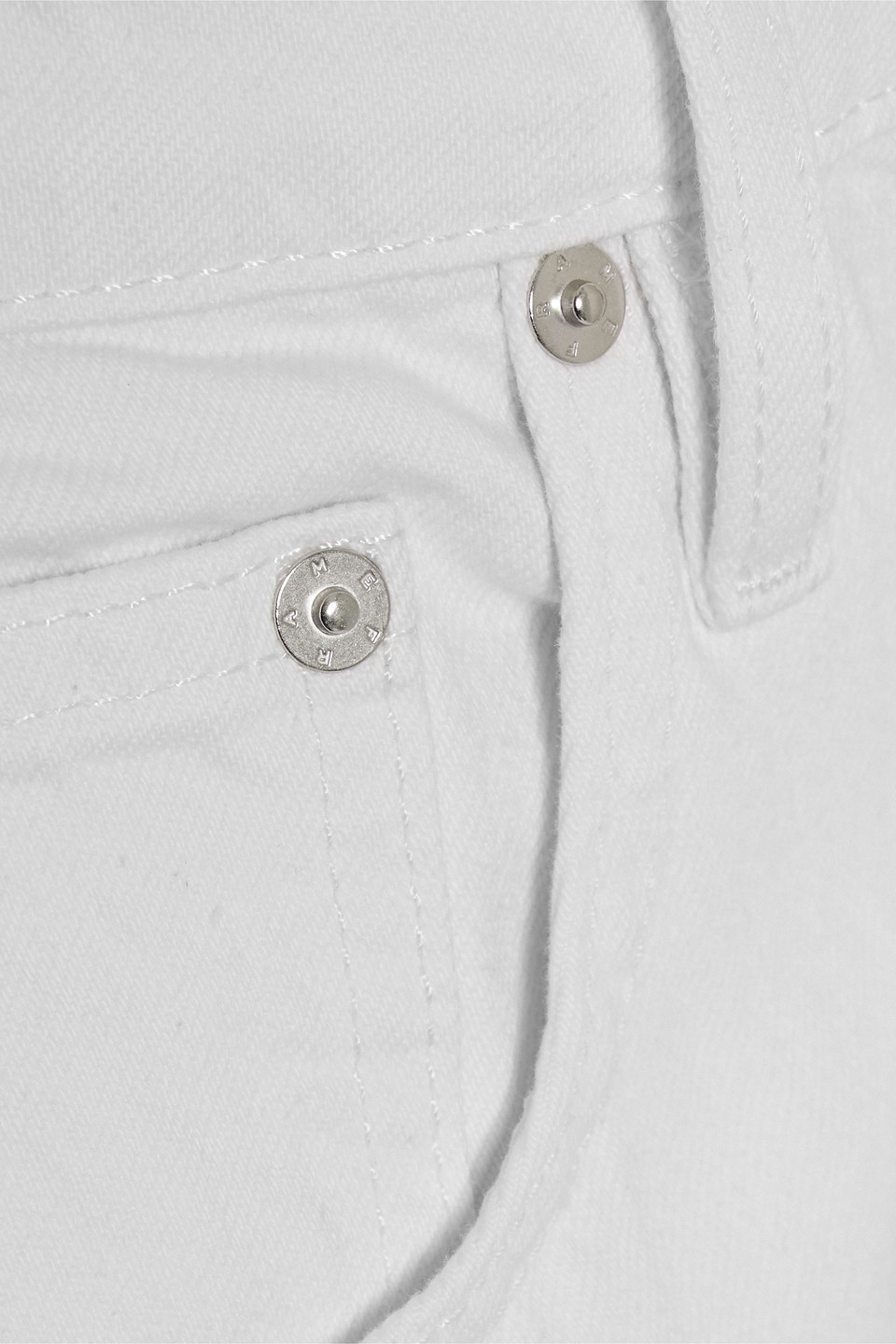 FRAME HIGH-RISE BARREL-LEG JEANS