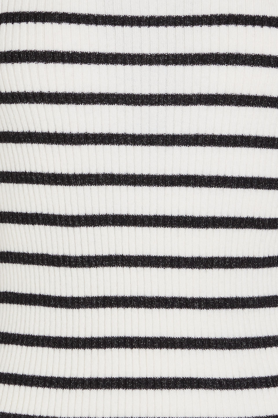 Frame Striped Boatneck Sweater In Ivory