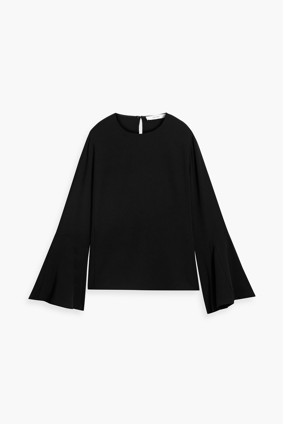 FRAME - Crepe blouse - Black - L