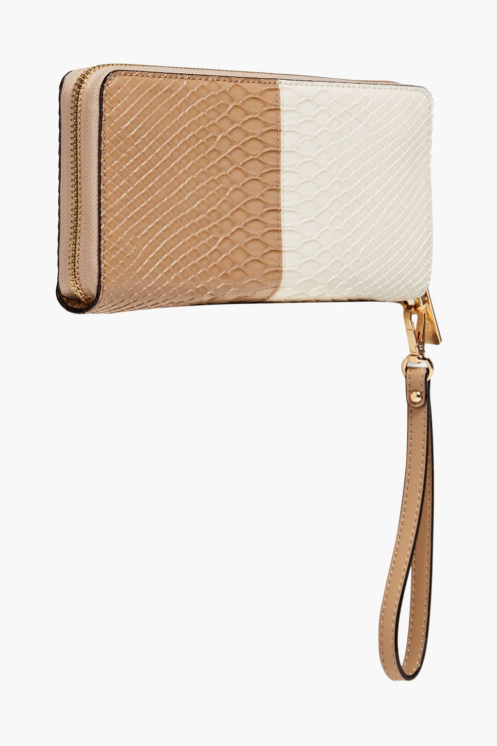 MICHAEL MICHAEL KORS Faux croc-effect leather wallet