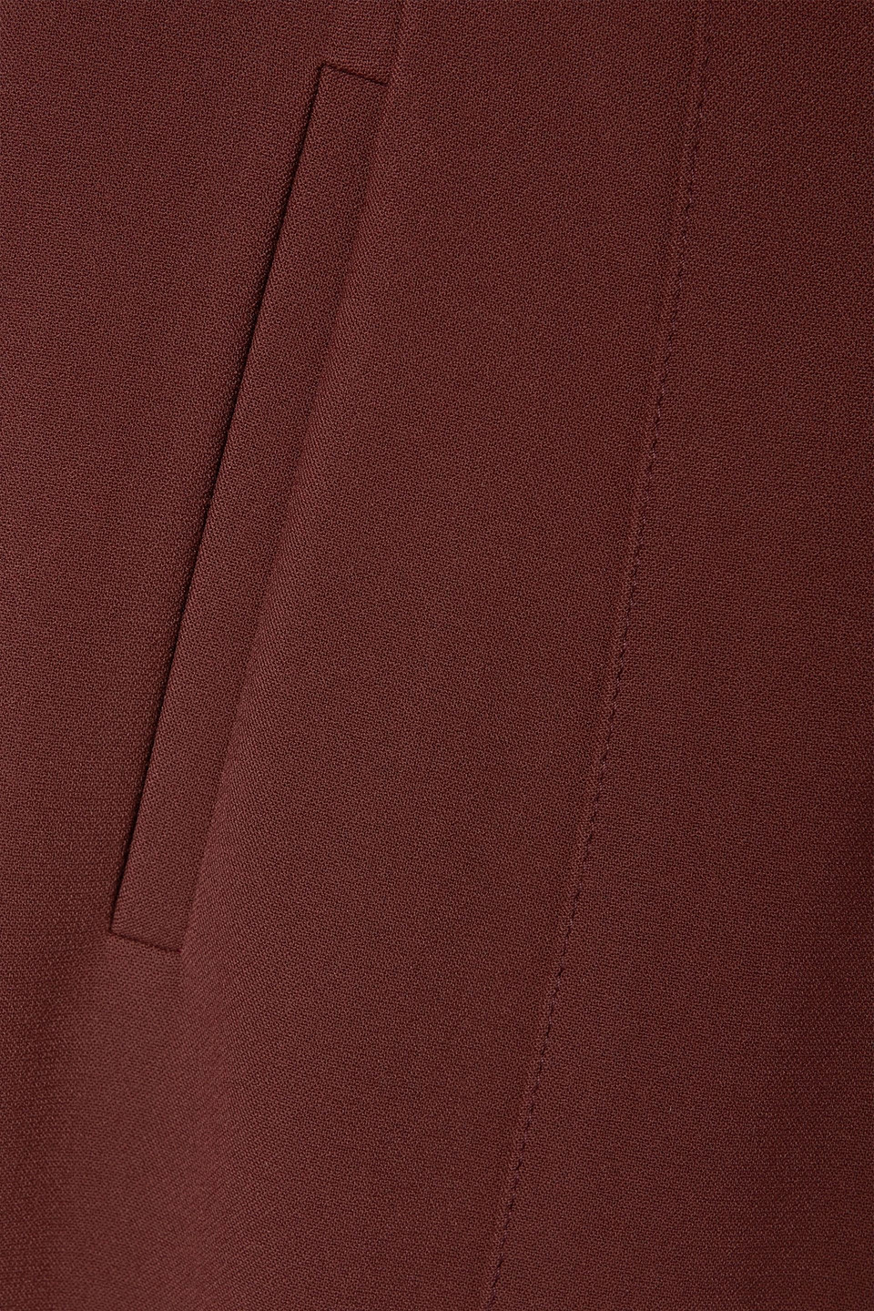 VERONICA BEARD AZARIAH STRETCH-CREPE FLARED PANTS