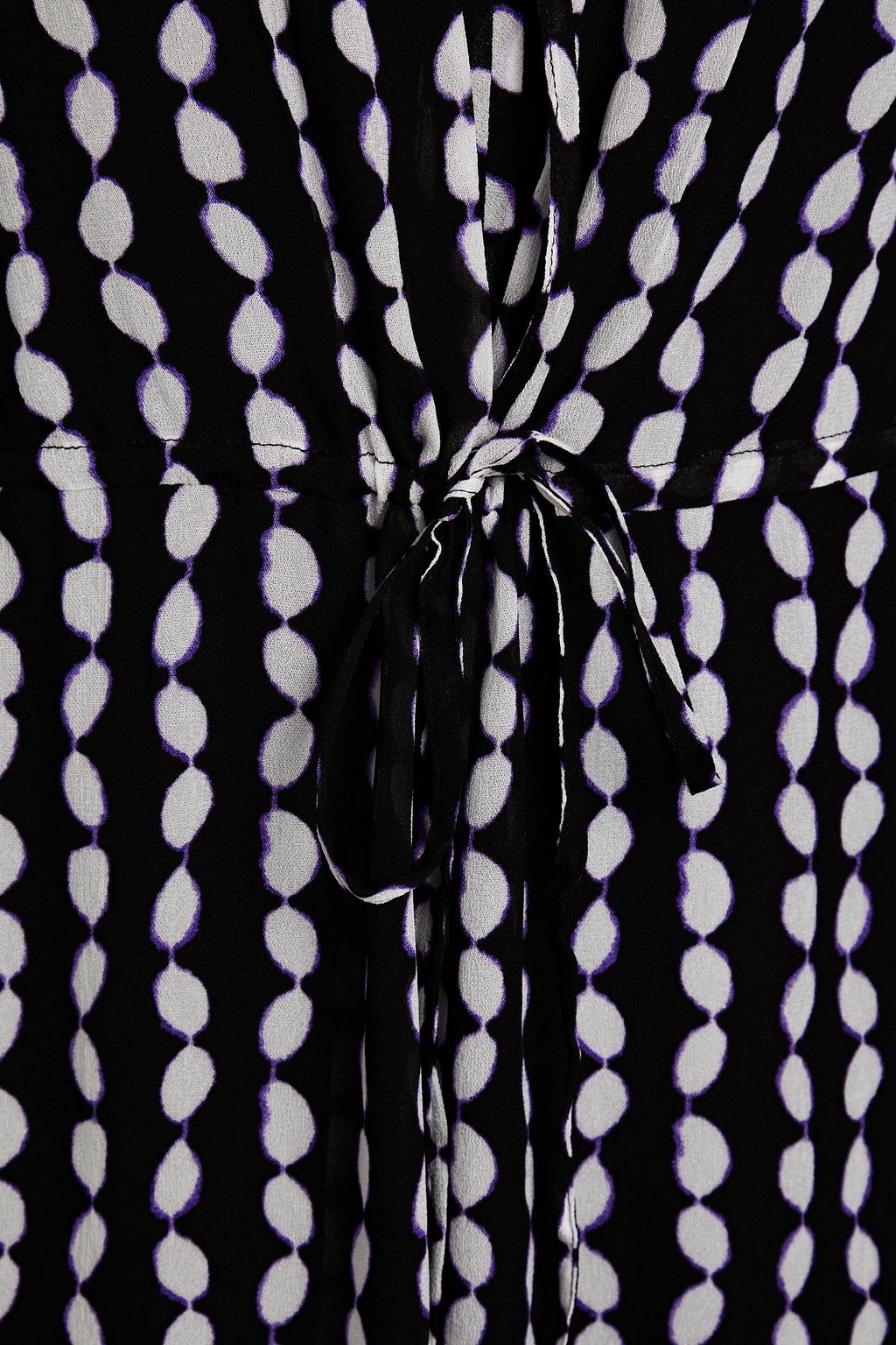 DIANE VON FURSTENBERG 프린트 시폰 맥시 드레스