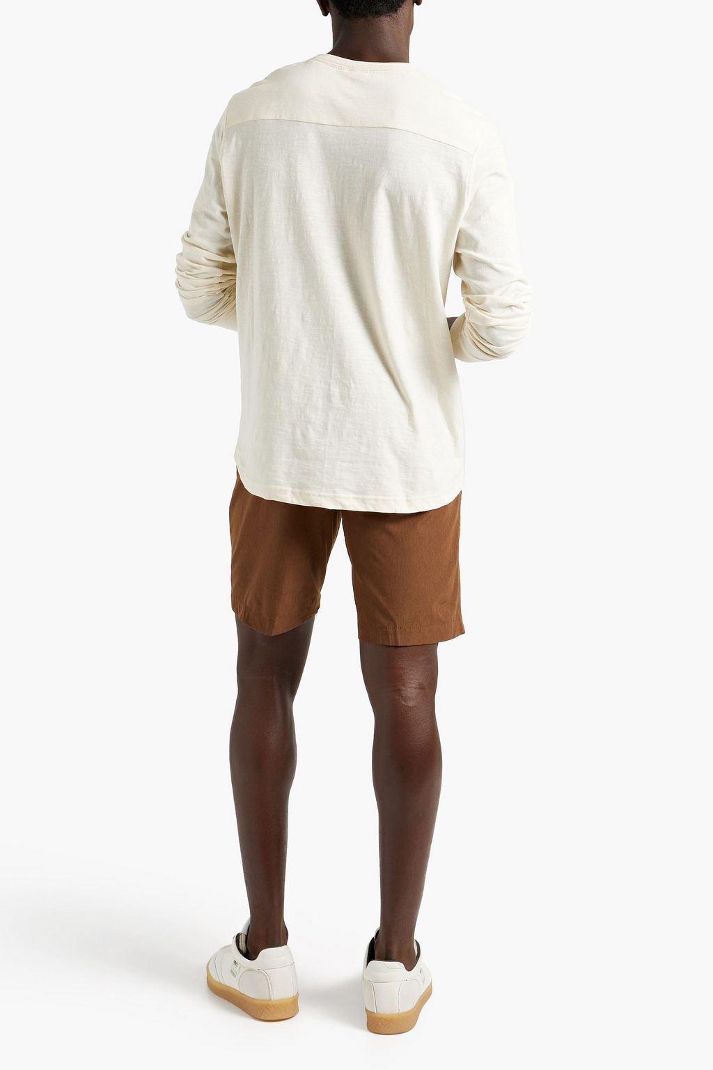 ONIA Slub cottonjersey Henley Tshirt THE