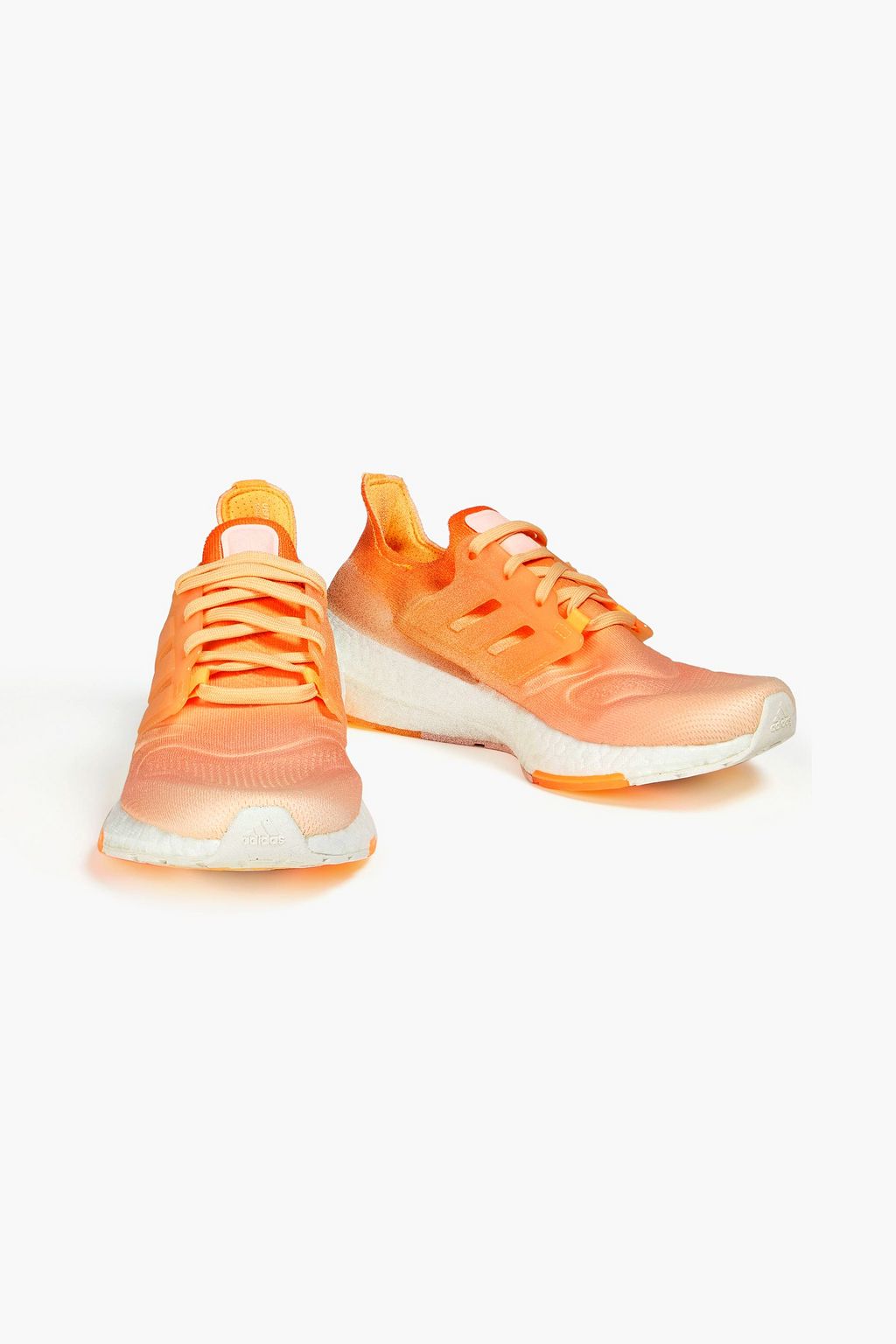 ADIDAS Ultraboost 22 rubber-trimmed mesh sneakers