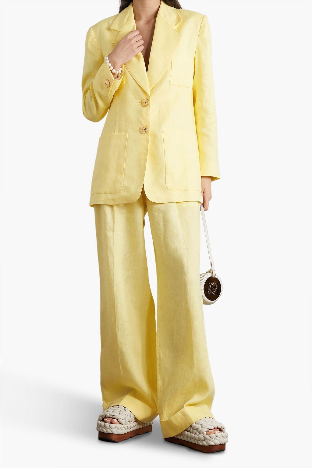 ÀCHEVAL PAMPA San Martin linen blazer