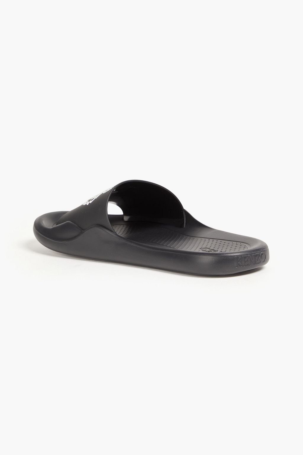 KENZO Logo-appliquéd rubber slides