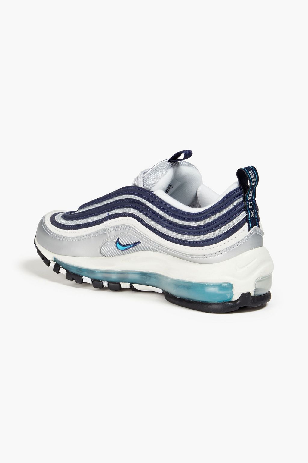 NIKE Air Max 97 OG metallic mesh and faux leather sneakers