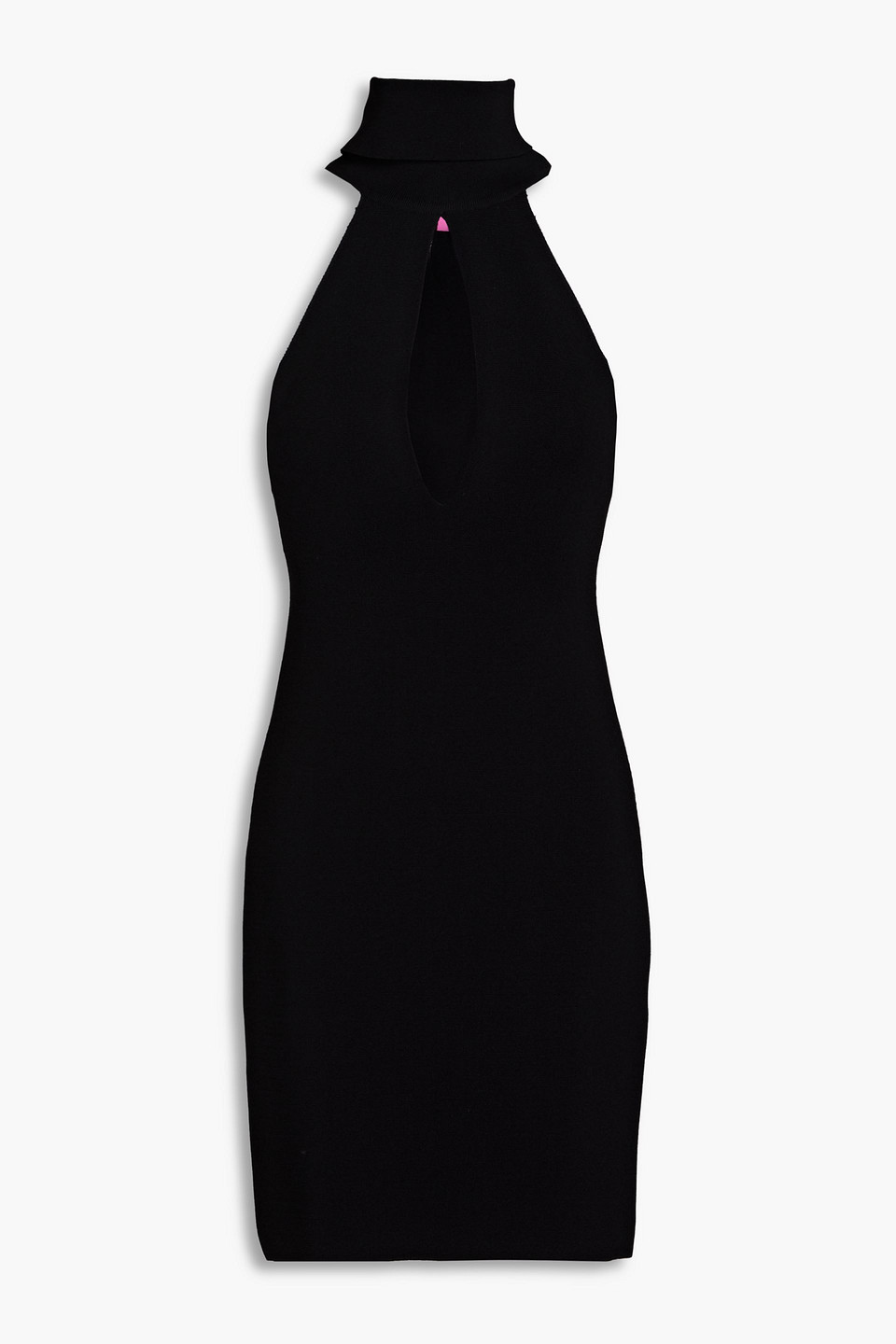 Gauge81 Minikleid Aus Strick Mit Cut-outs In Black