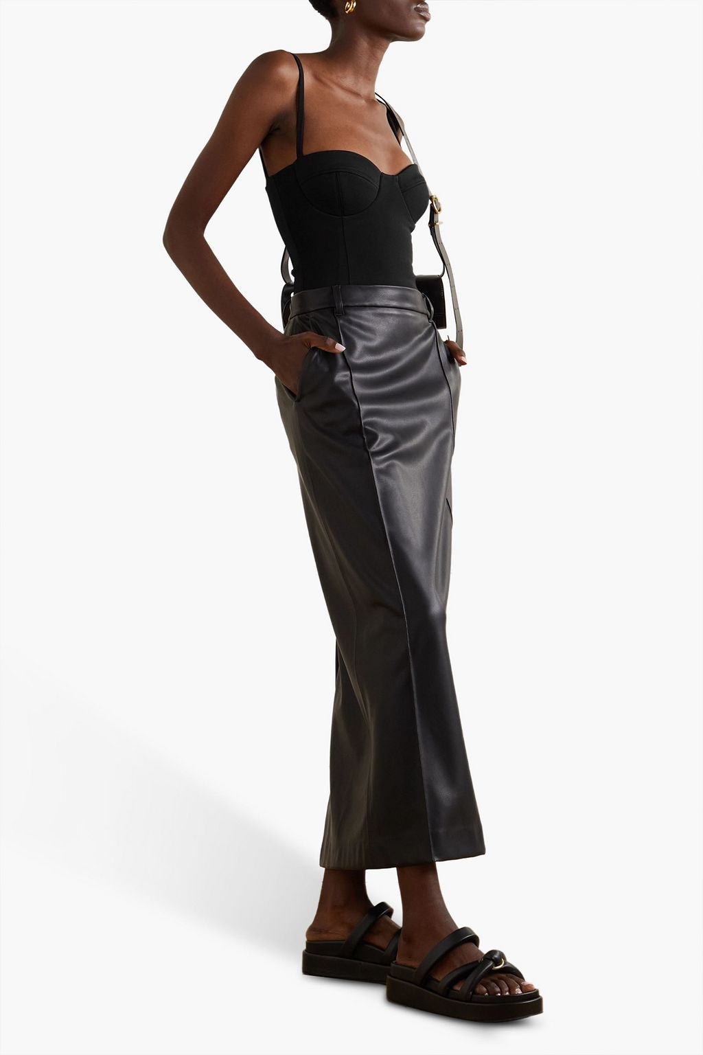 ESSE STUDIOS Stretch-knit bodysuit