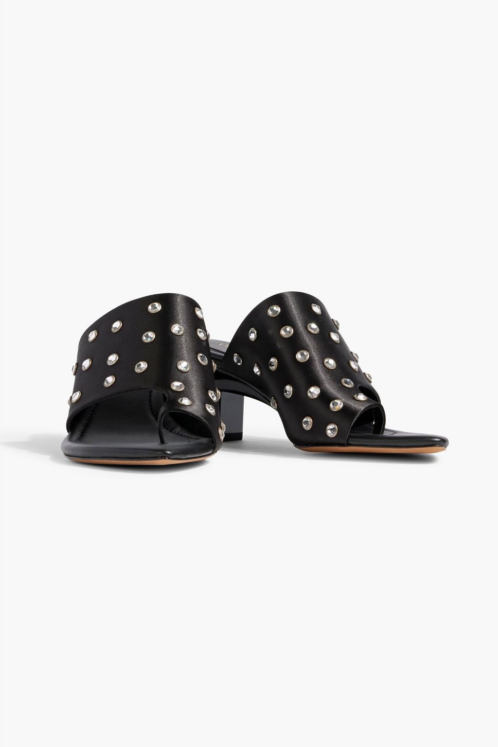 3.1 PHILLIP LIM Verona crystal-embellished satin mules