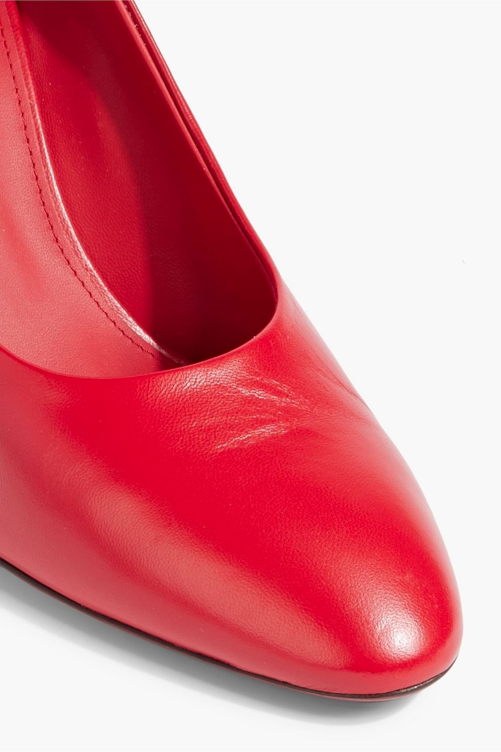 FERRAGAMO Judy 85 leather pumps