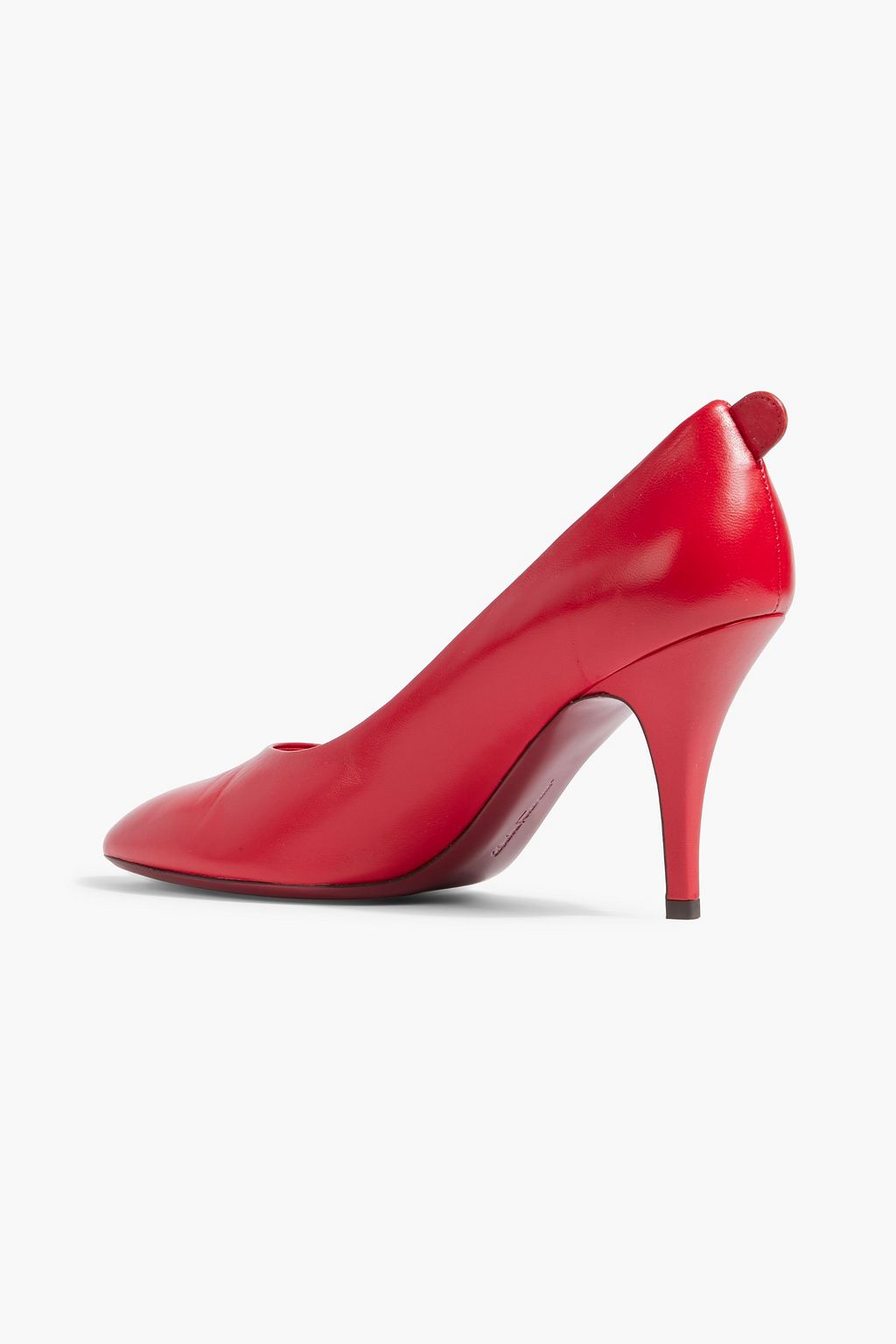 FERRAGAMO Judy 85 leather pumps