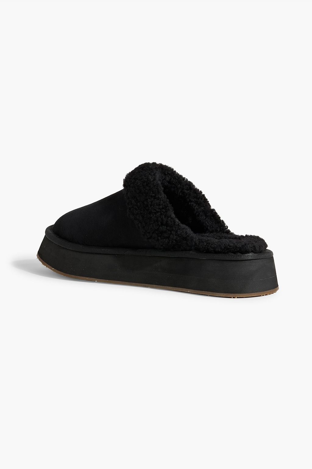 AUSTRALIA LUXE COLLECTIVE Shearling platform slippers