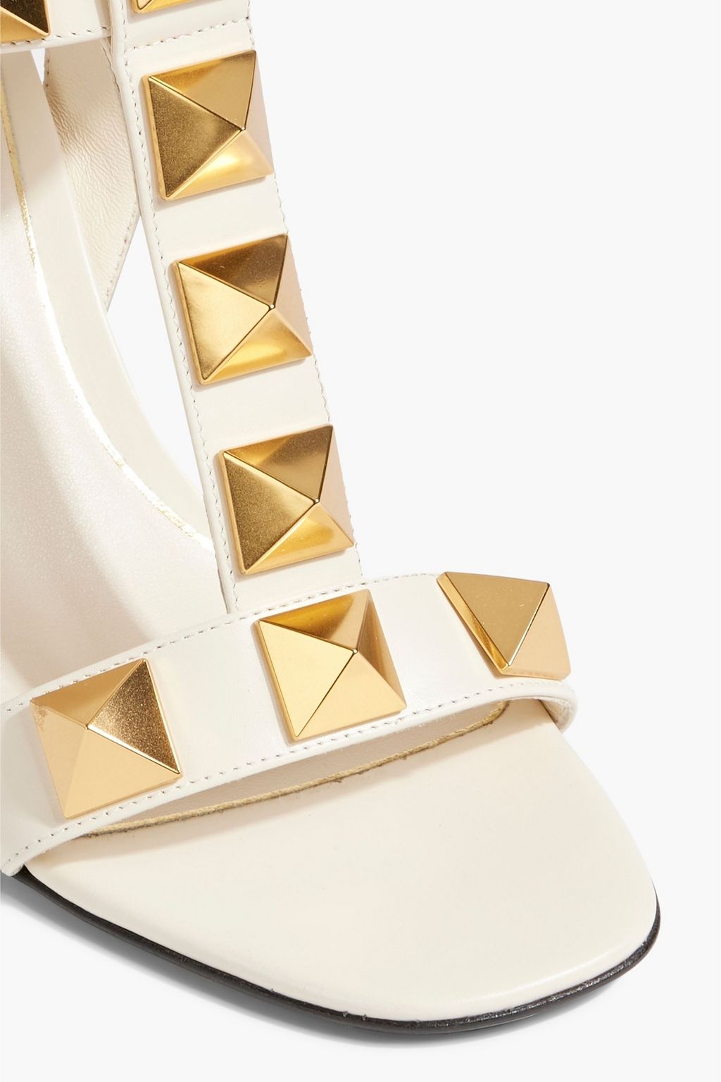VALENTINO GARAVANI Rockstud Stud レザー スリングバックサンダル