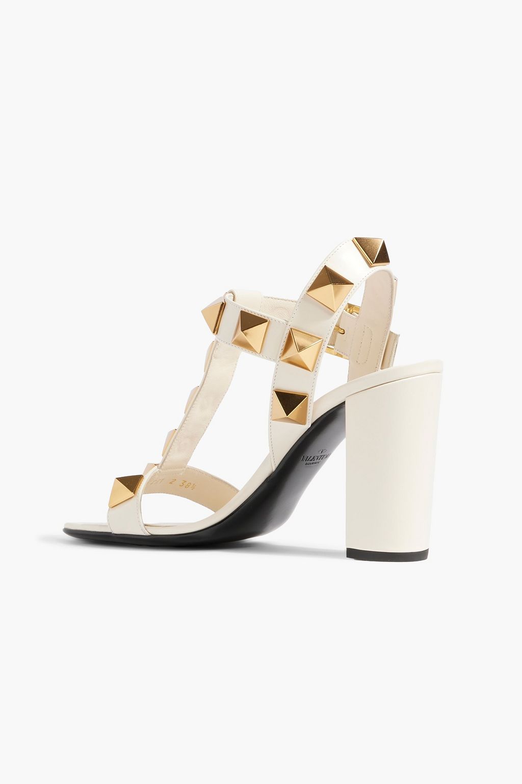 VALENTINO GARAVANI Rockstud Stud レザー スリングバックサンダル