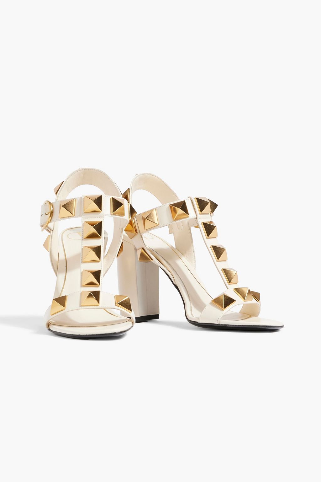 VALENTINO GARAVANI Rockstud Stud レザー スリングバックサンダル