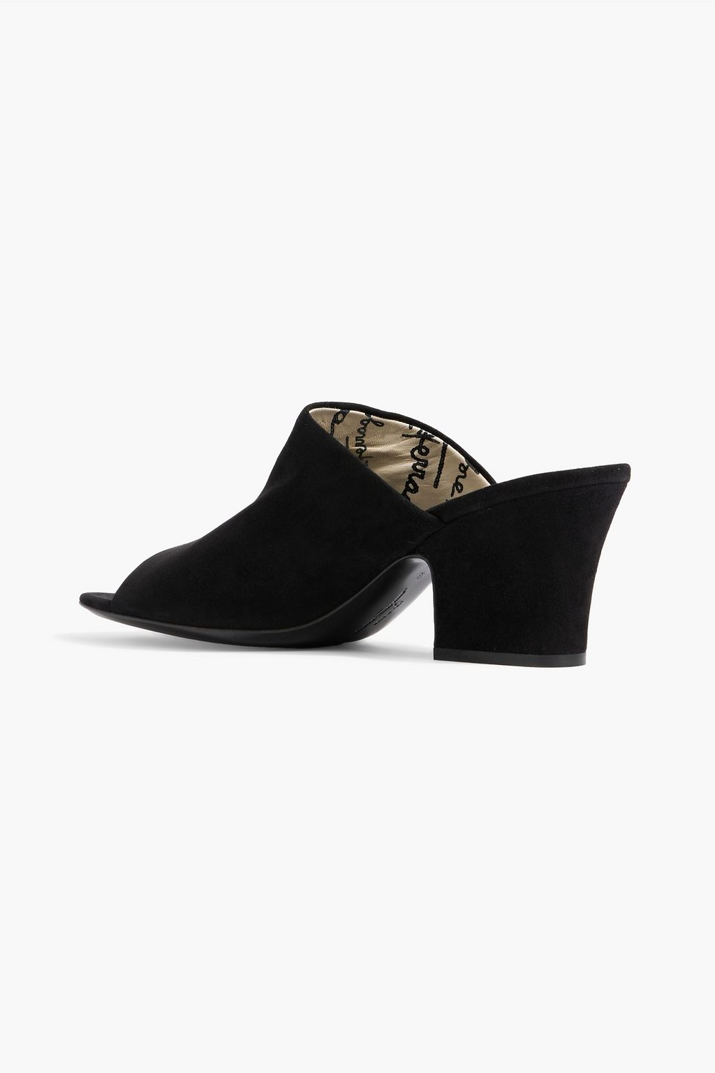 FERRAGAMO Sophie suede mules
