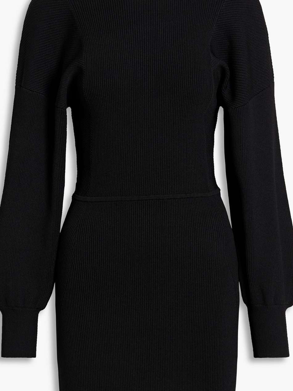 stretch-knit mini dress