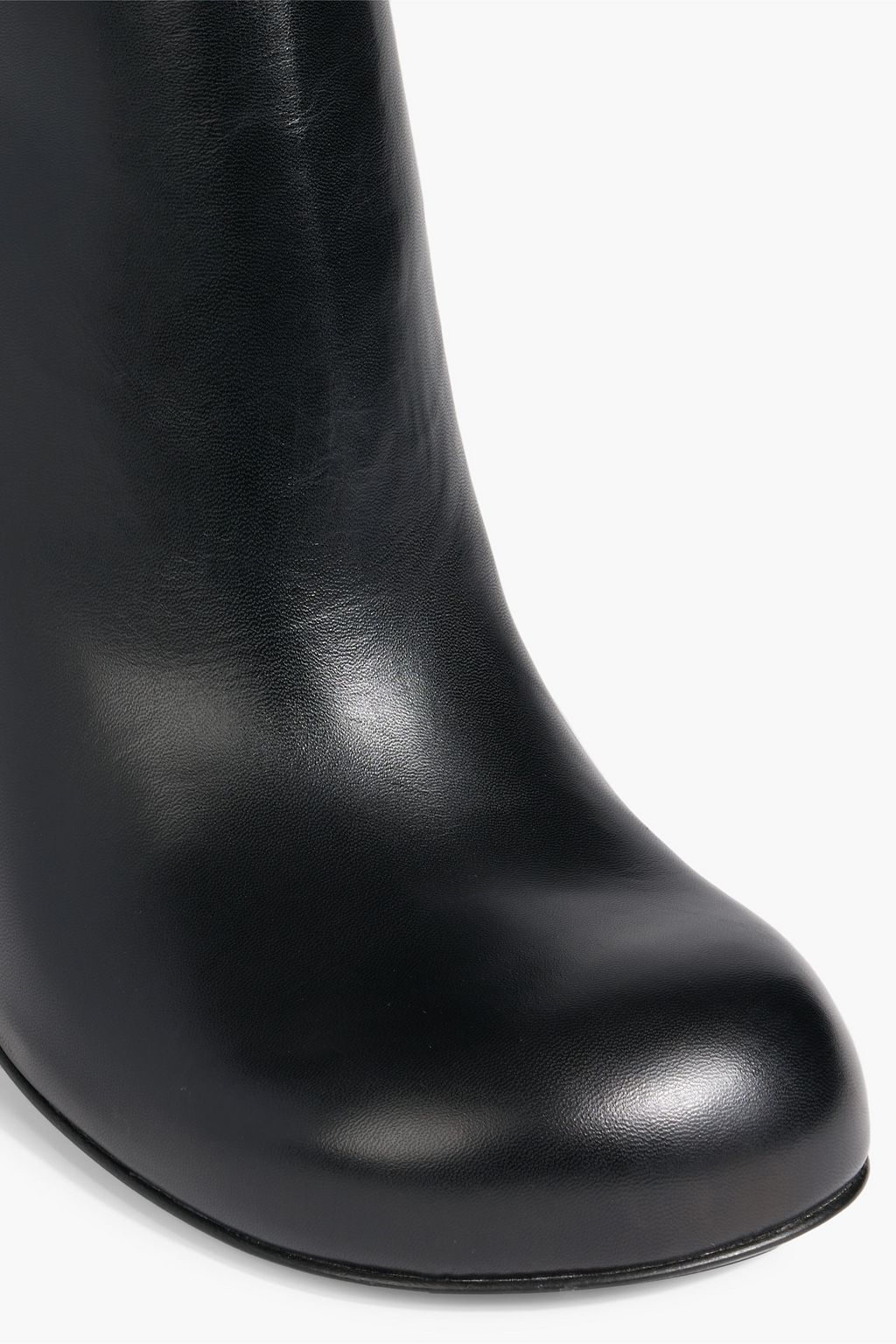 JIL SANDER Leather knee boots