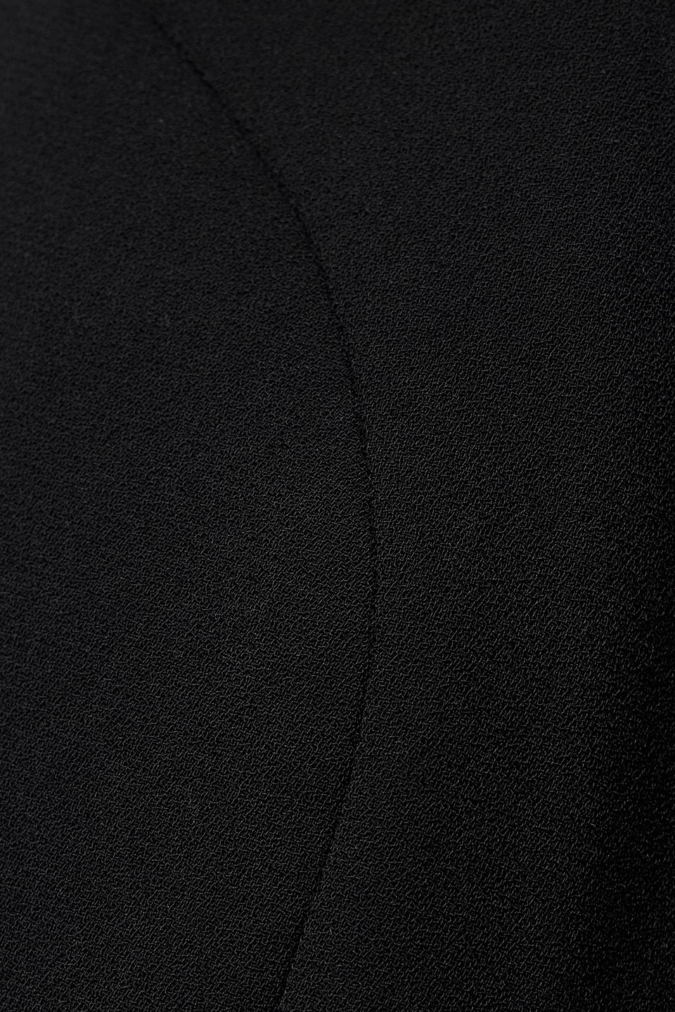 Monot Open-back Cutout Crepe Gown In Black