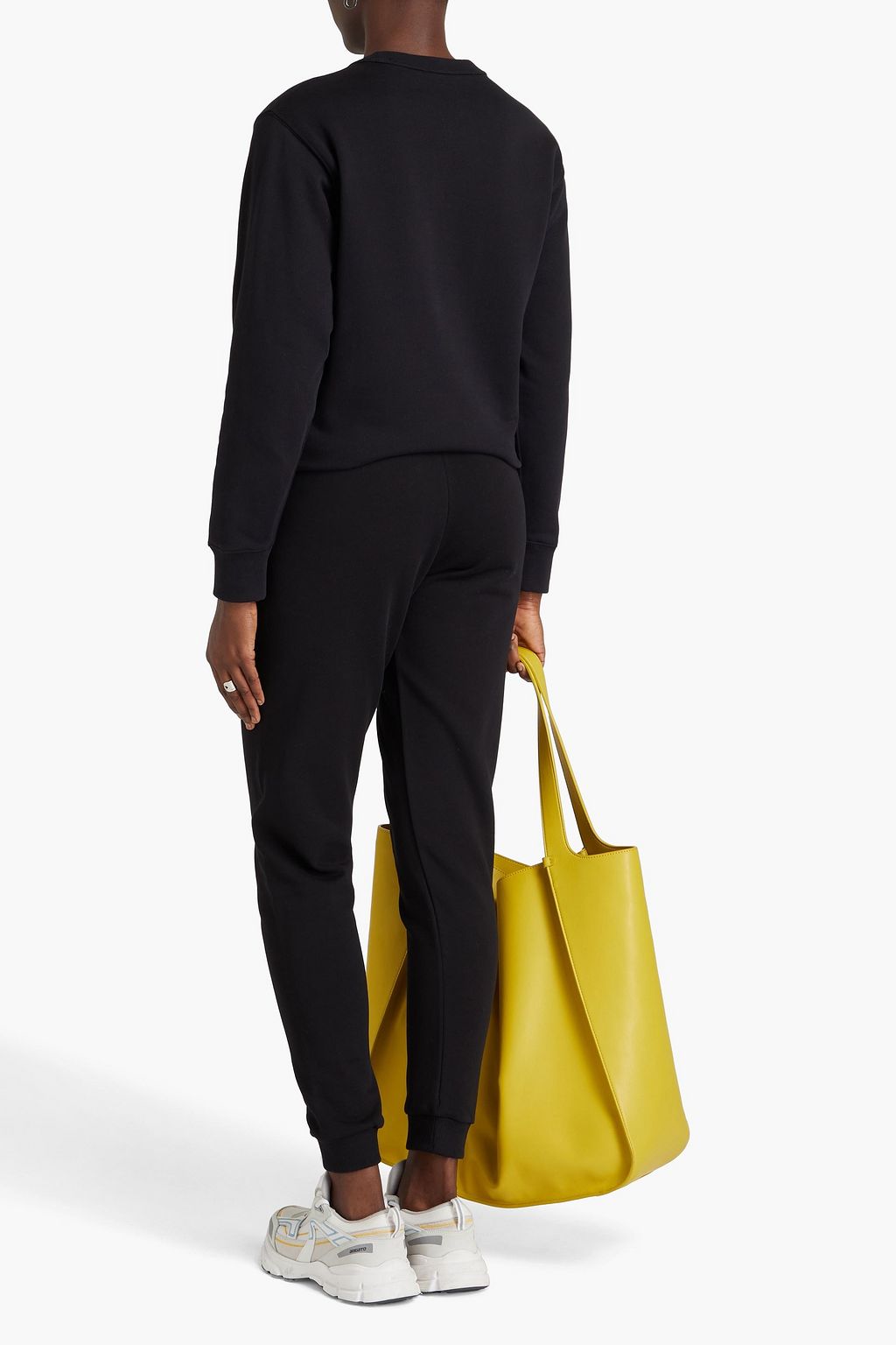 KENZO French cotton-terry track pants