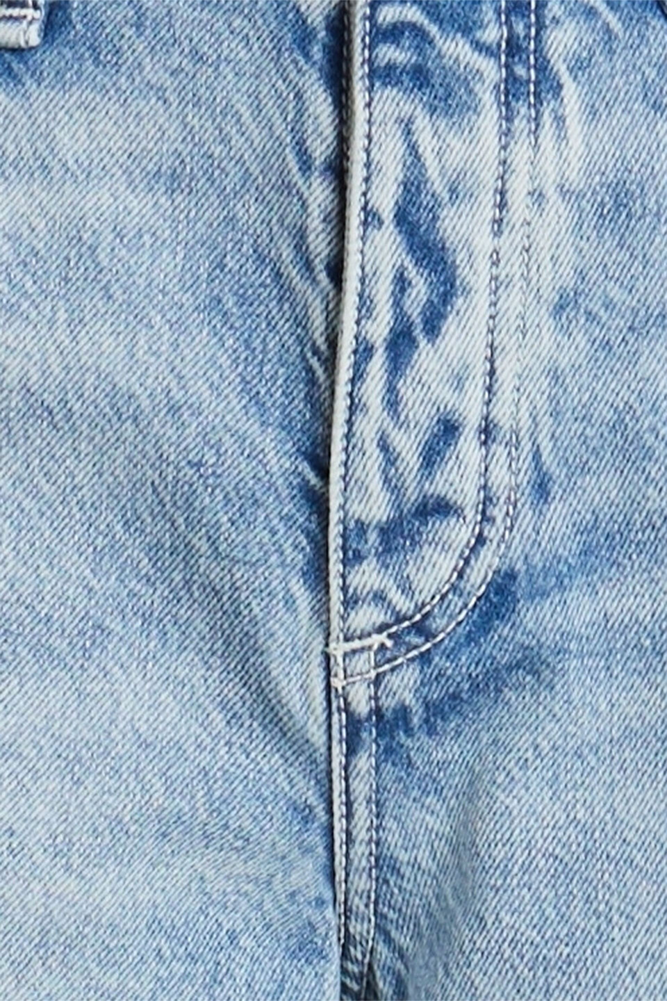 Rag & Bone Wide-leg Cropped Jeans In Light Denim