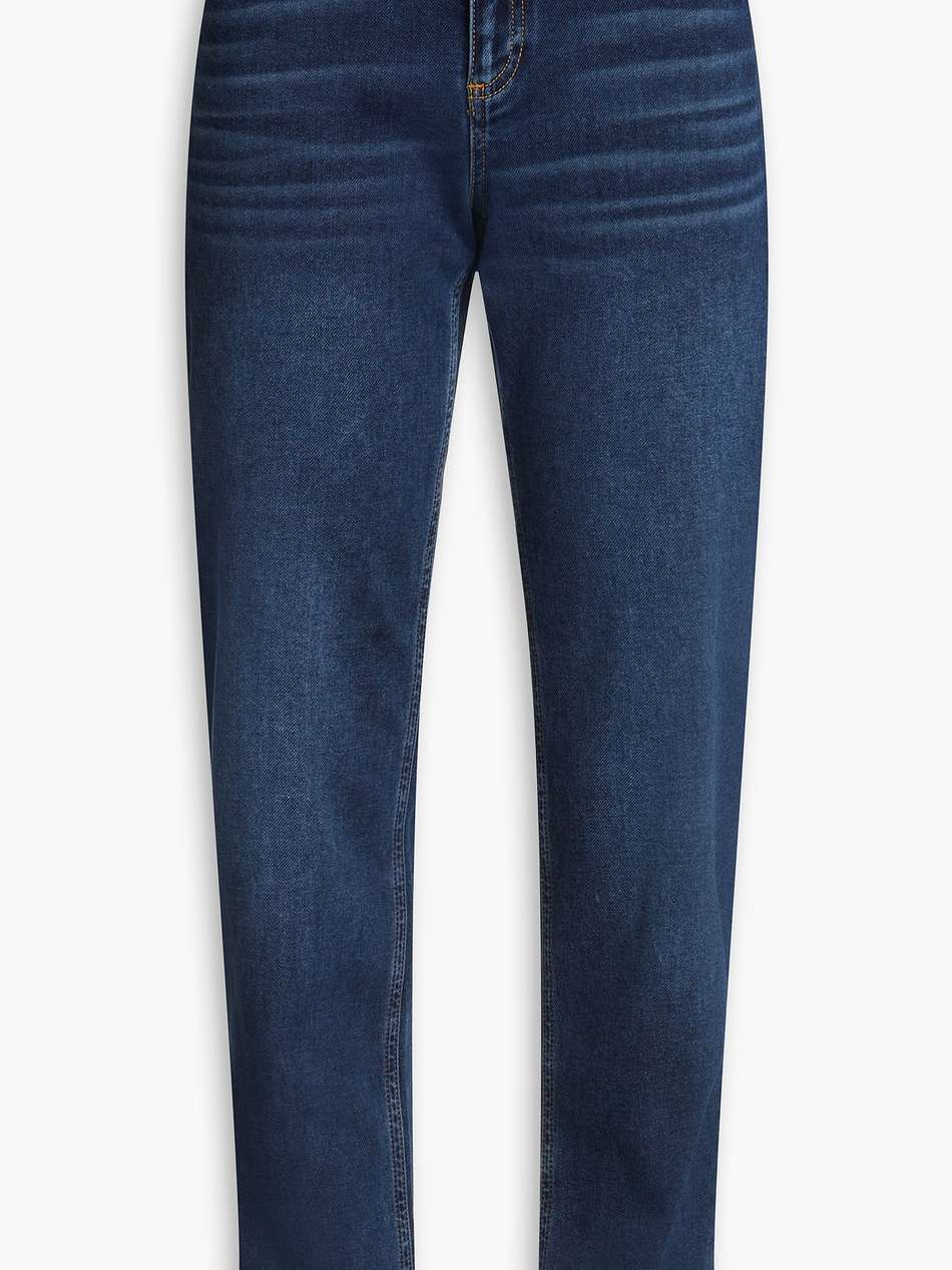 dre faded low-rise boyfriend jeans