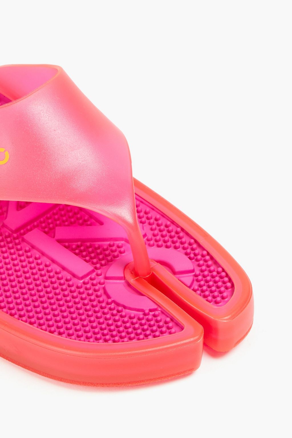KENZO K-Beach split-toe logo-print rubber flip flops