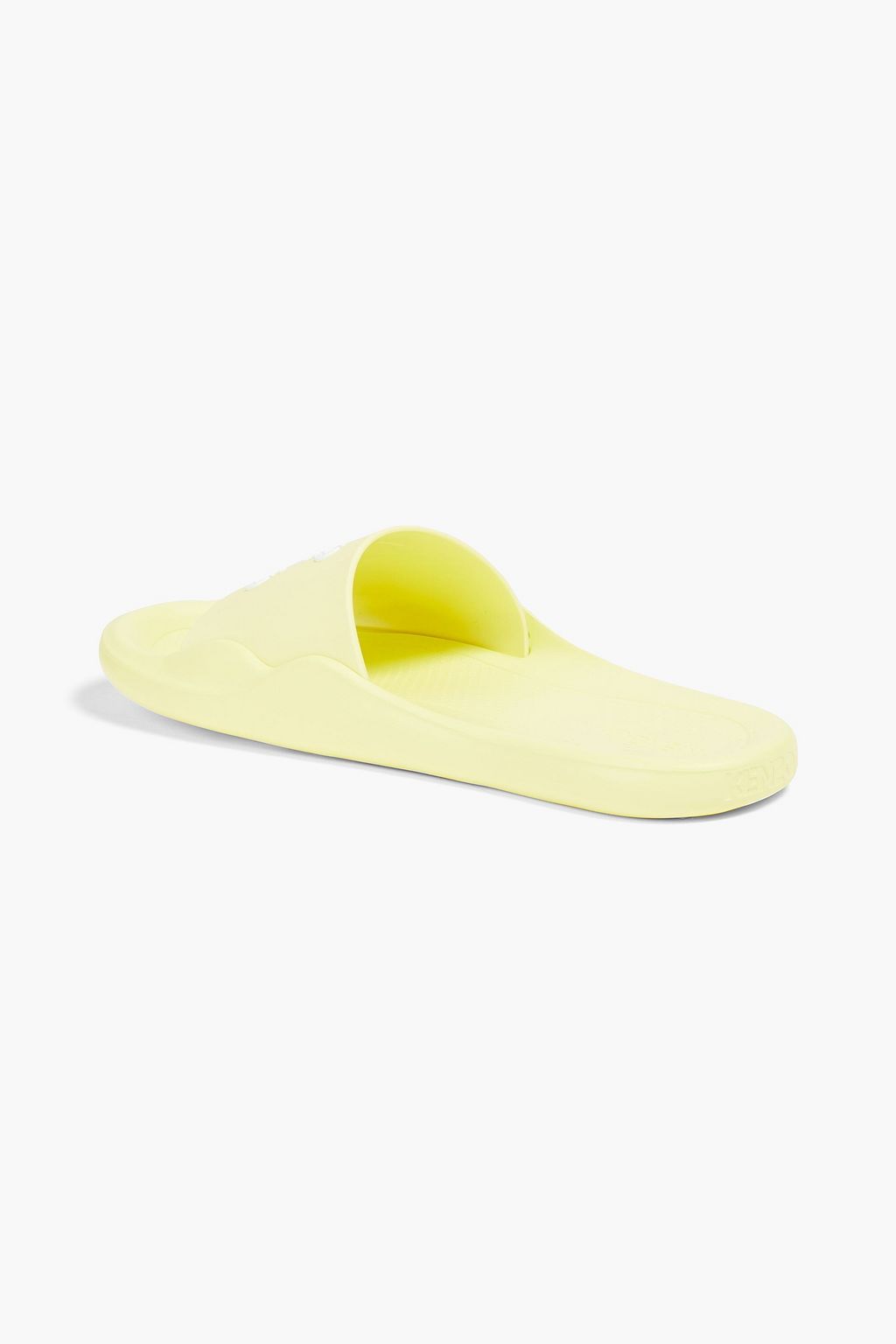 KENZO Pantoletten aus Gummi mit Verzierung