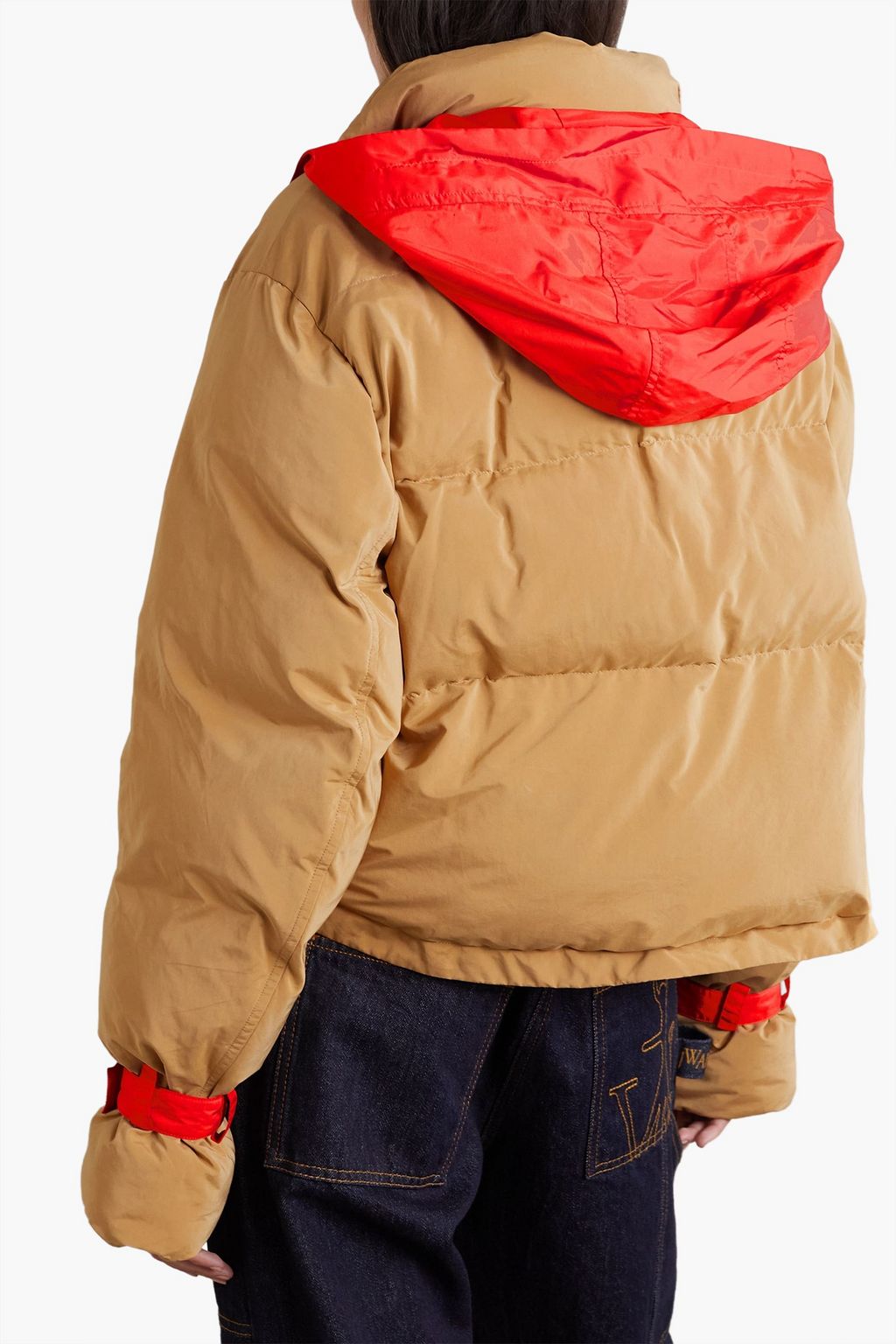 JW ANDERSON Two-tone quilted shell jacket