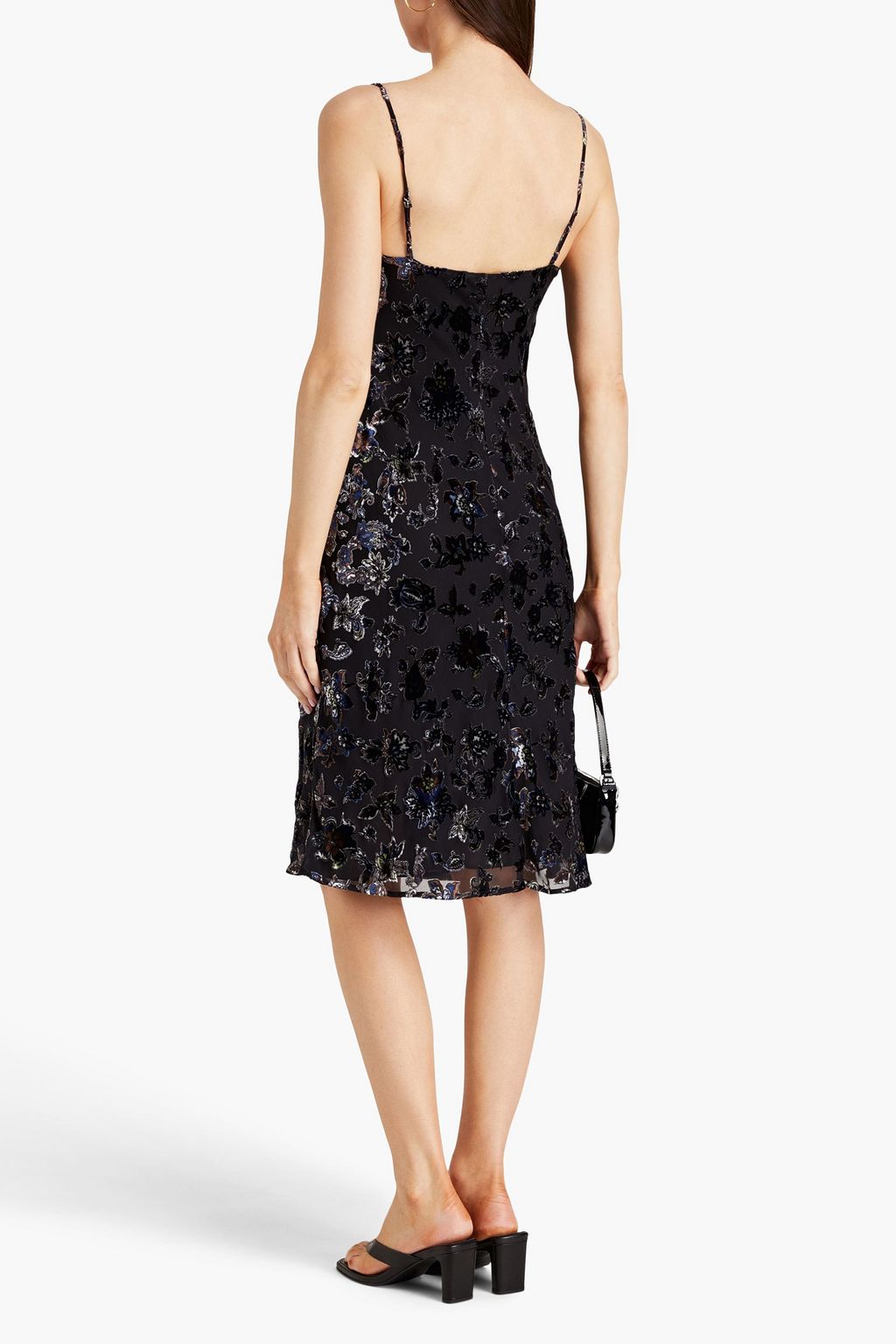 RAG & BONE デヴォレベルベット スリップドレス ドレープ入り