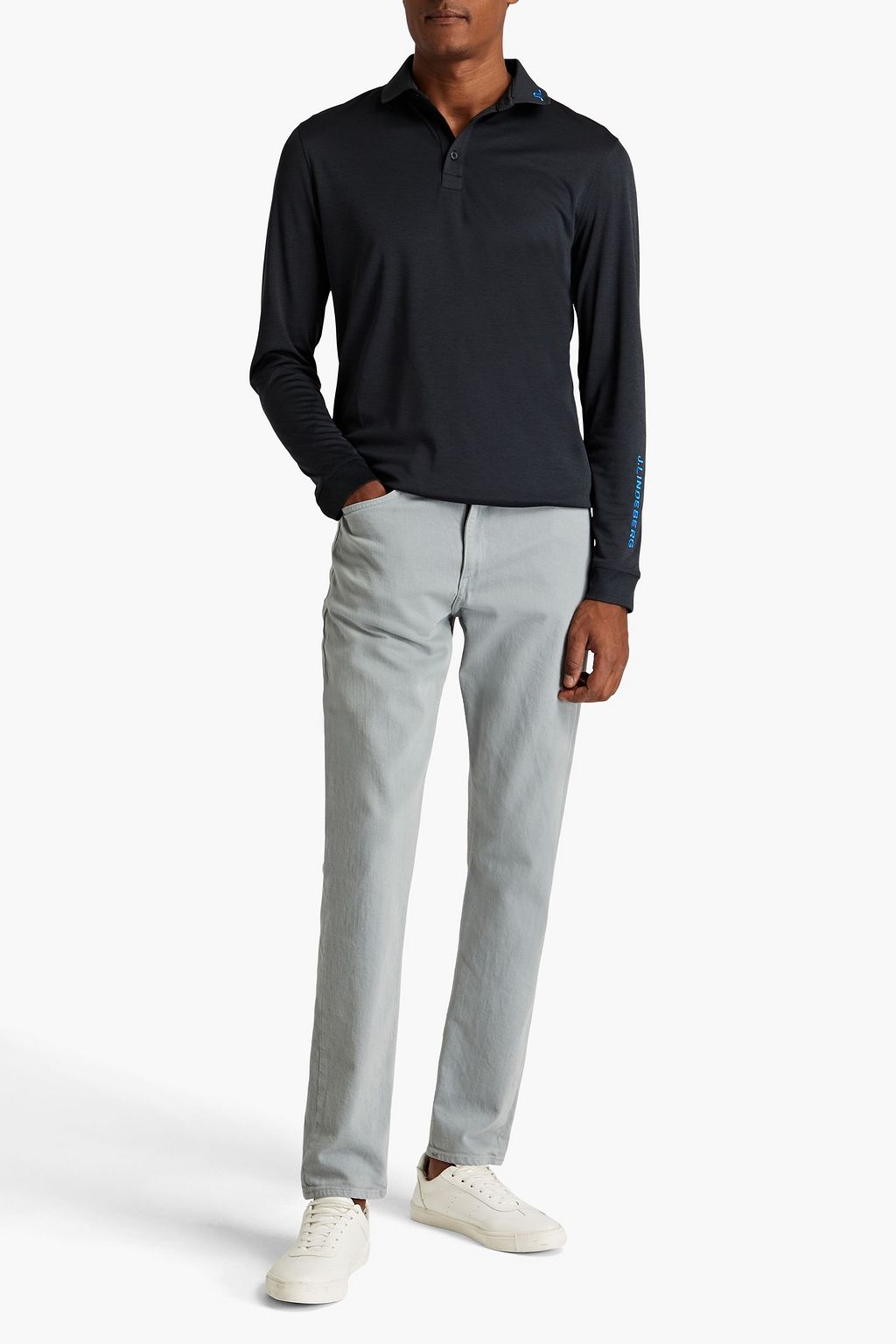 J. LINDEBERG Tour stretch-jersey golf shirt